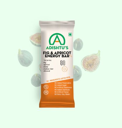 Fig & Apricot Energy Bar - Box of 10